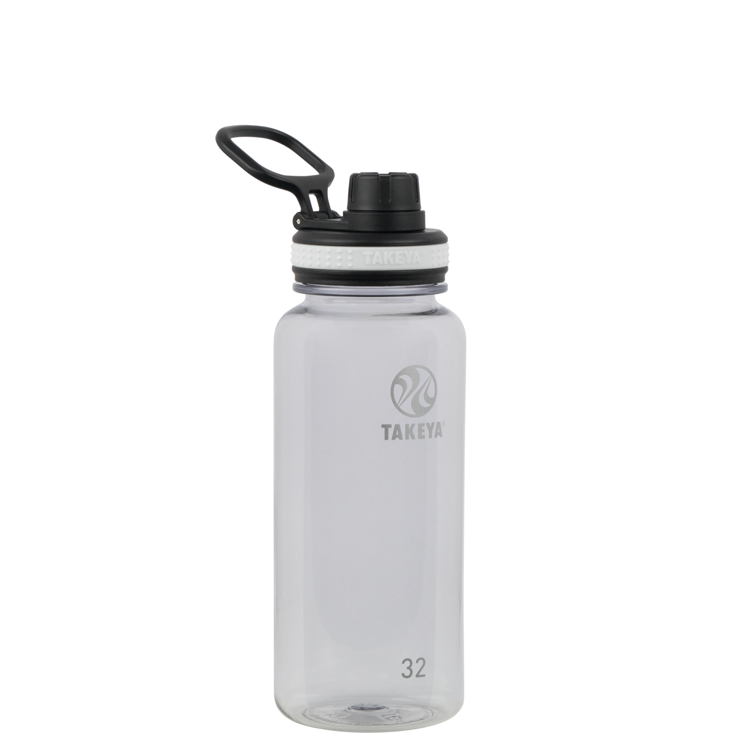 tritan-water-bottle-with-spout-lid-q1 50274-Tritan-Spout_Lid-32-Clear-angle.png
