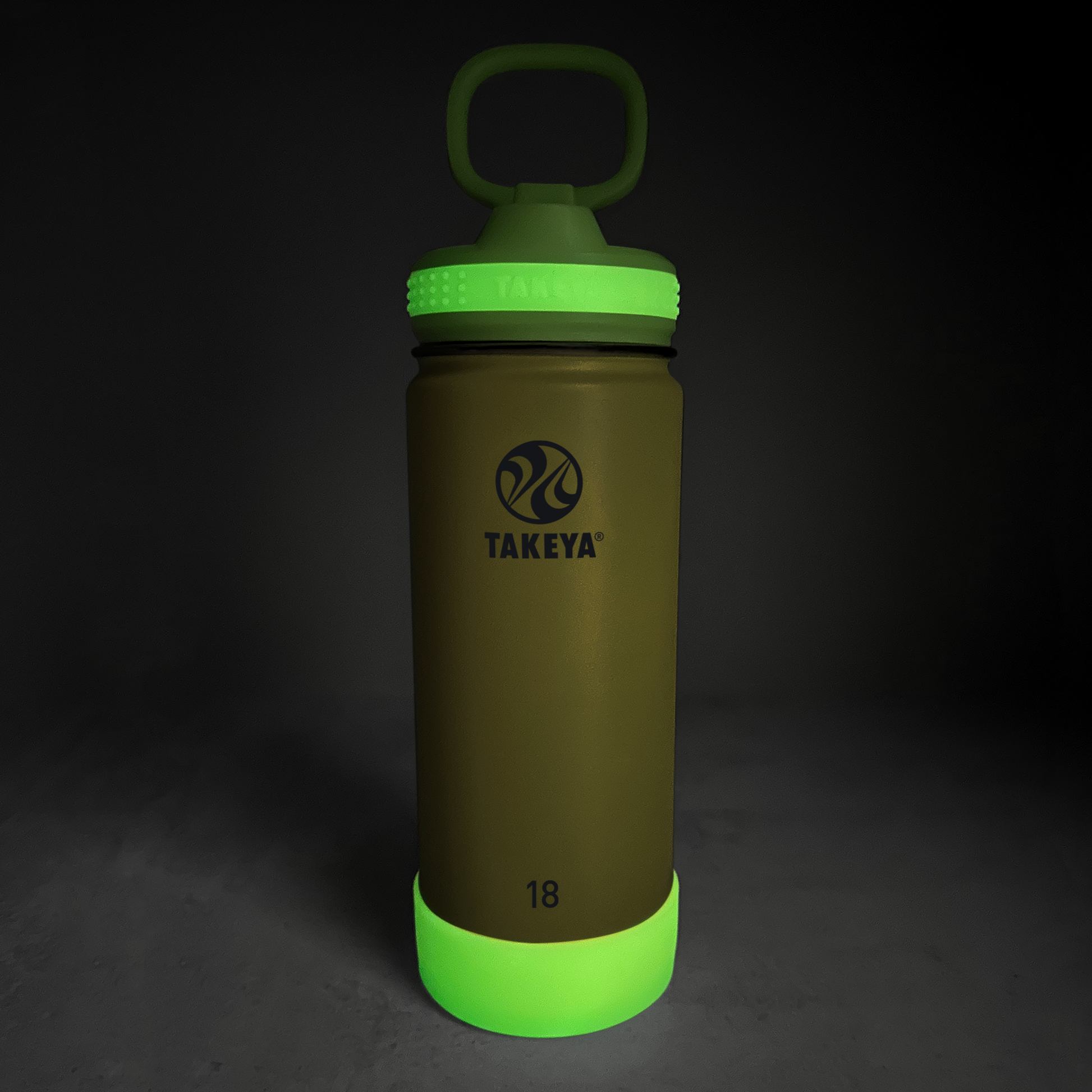 actives-kids-glow-in-the-dark-water-bottle-with-straw-lid-h4 51075-Actives-Kids-Straw-18-GID-LightningGreen-dark-V2.png