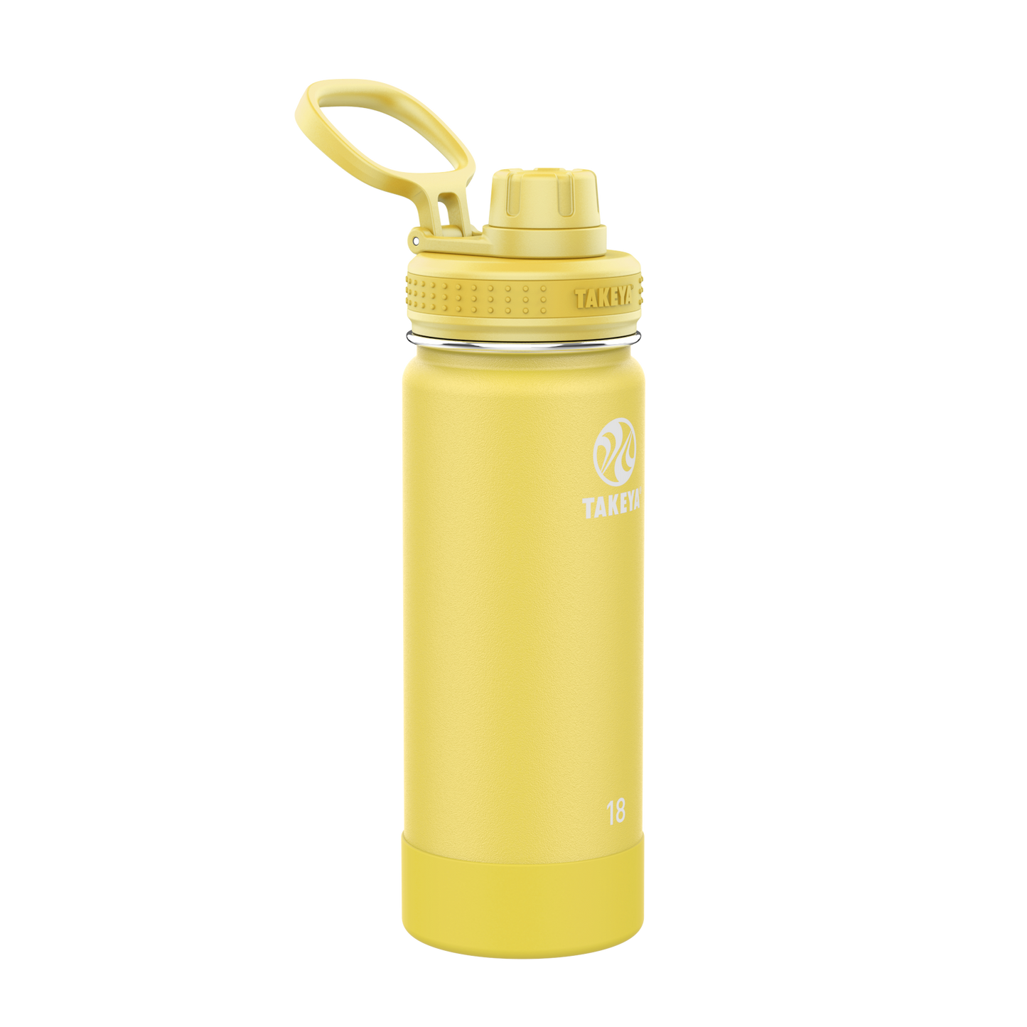 actives-water-bottle-with-spout-lid-m0 51159-Actives-Spout-18-Canary-angle.png