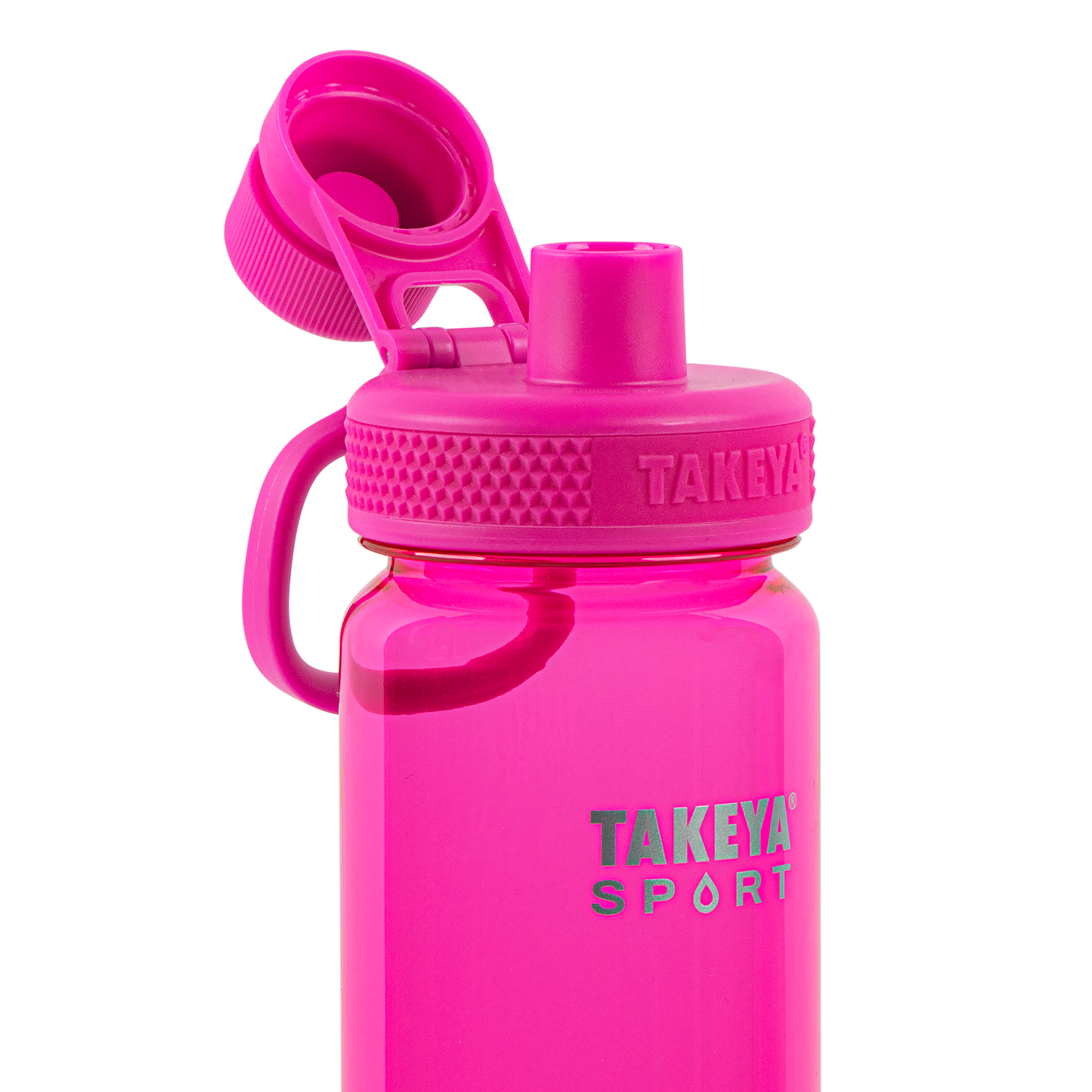 tritan-sport-water-bottle-with-spout-lid-x0 51671-TKS-Tritan-Spout-24-PinkSweep-openlid.png