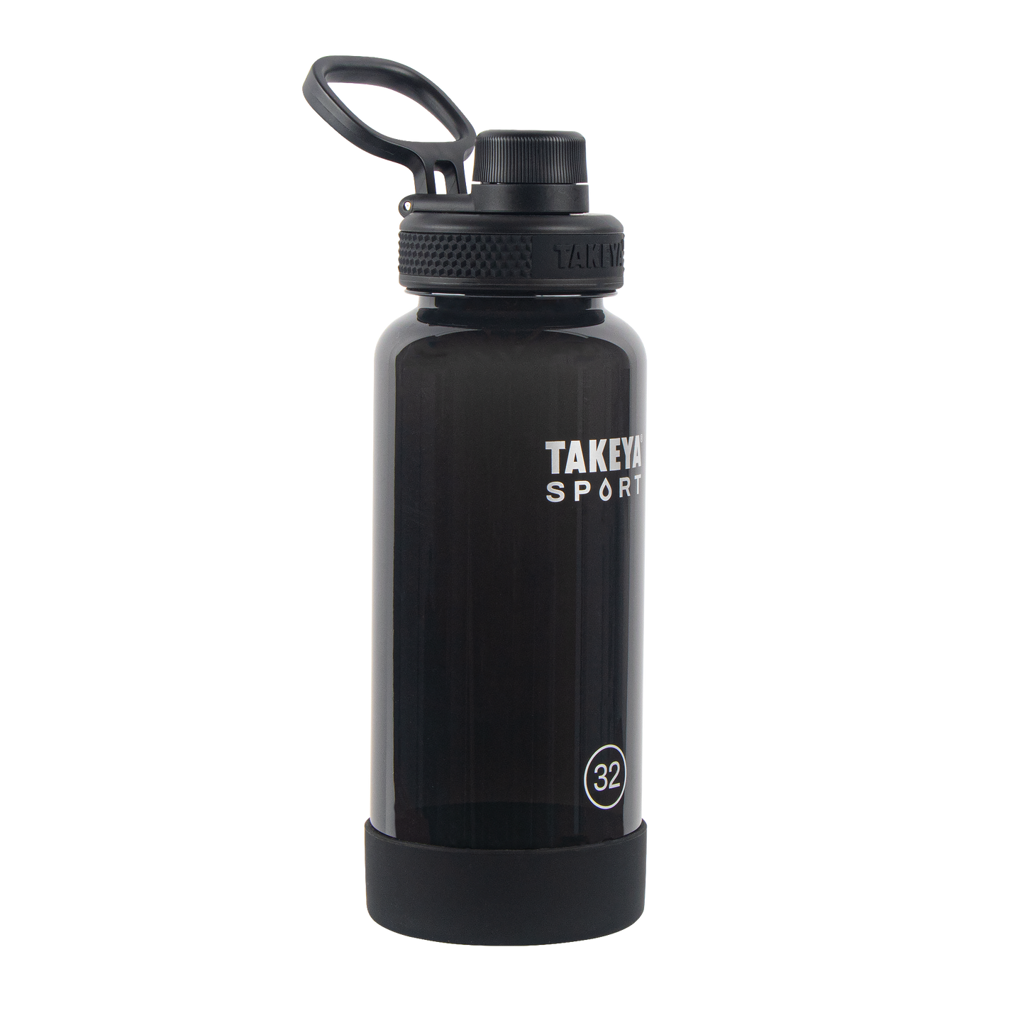 tritan-sport-water-bottle-with-spout-lid-x0 51829-TKS-Tritan-Spout-32-GrandSlamBlack-frontangle.png