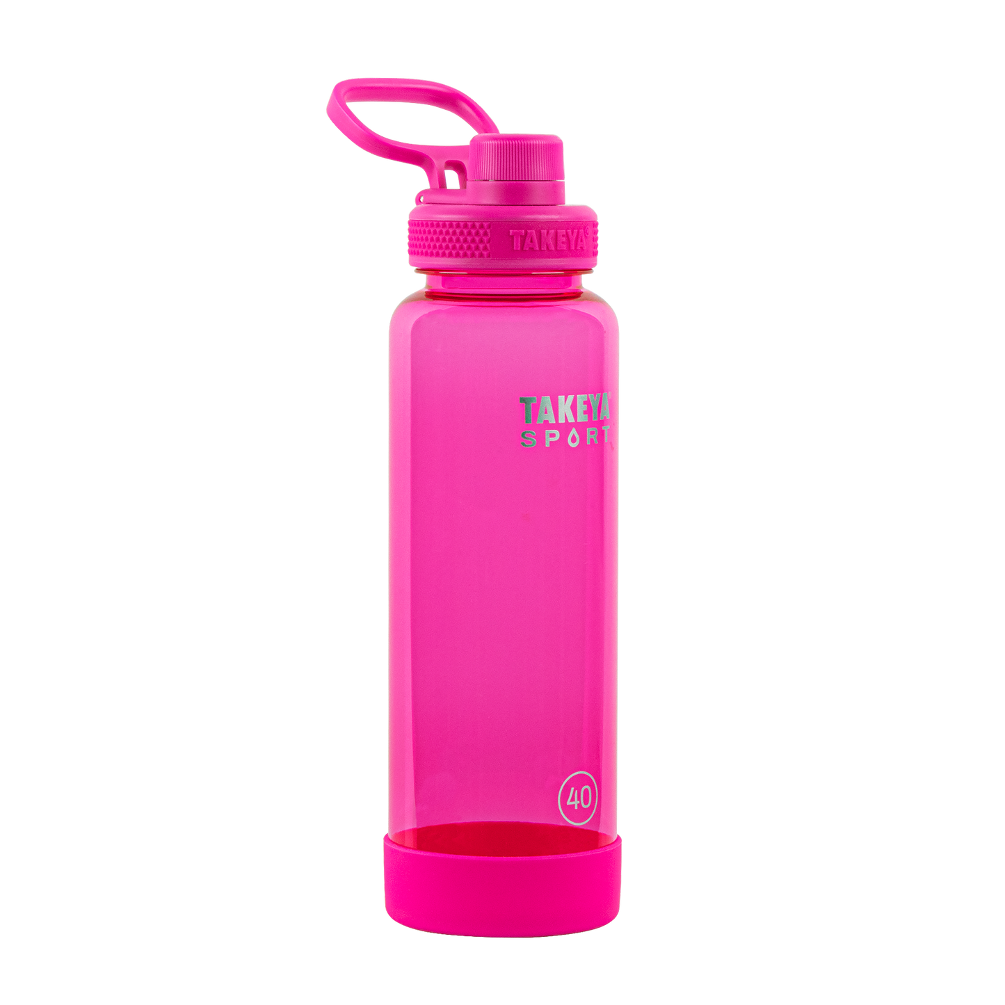 tritan-sport-water-bottle-with-spout-lid-x0 52030-TKS-Tritan-Spout-40-PinkSweep-frontangle.png