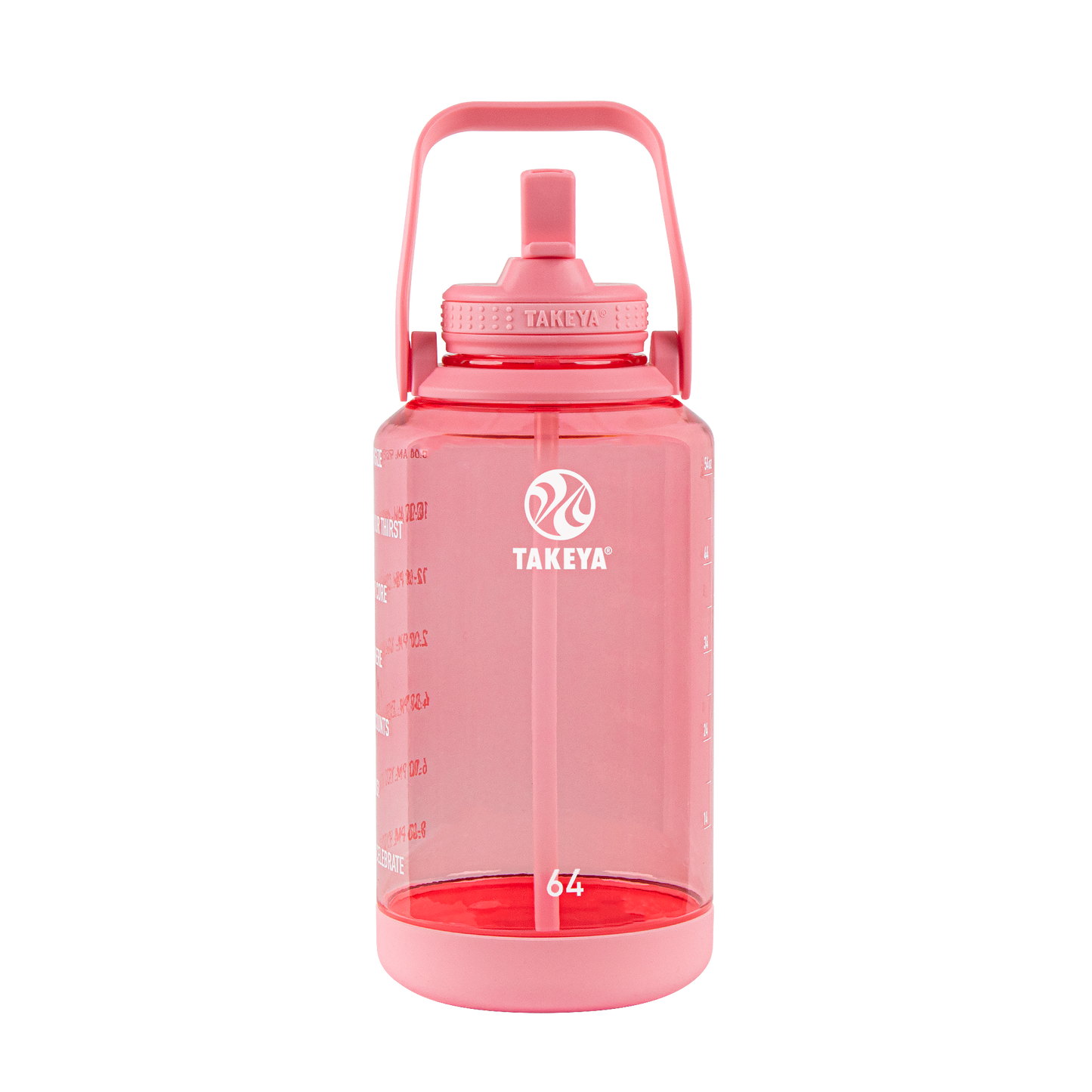 tritan-motivational-water-bottle-with-straw-lid-q3 54143-Tritan-Straw-Motivational-64-FlutterPink-front.png