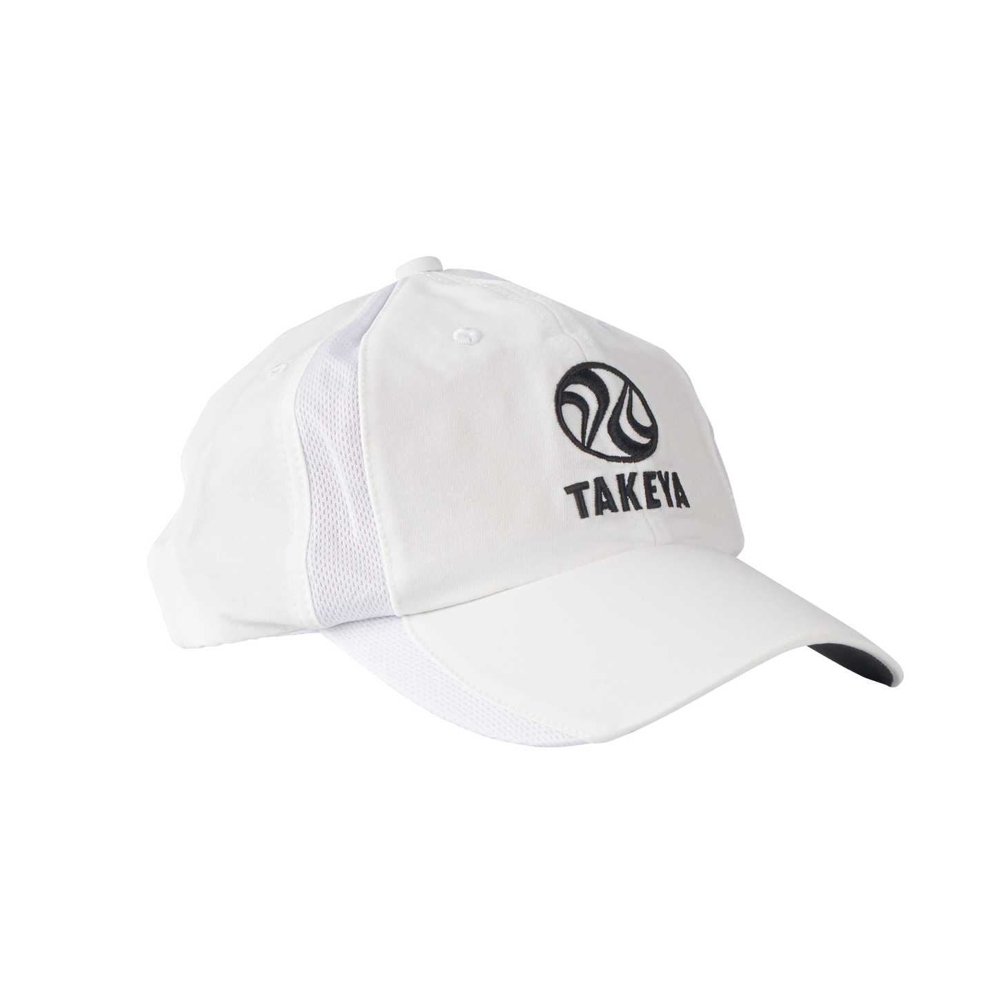 takeya-sport-vented-adjustable-hat-q6 97285-TK-PB-Hat-White-FrontAngle.png